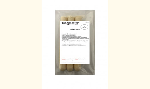 3 x 21mm Chipolata Collagen Sausage Casings